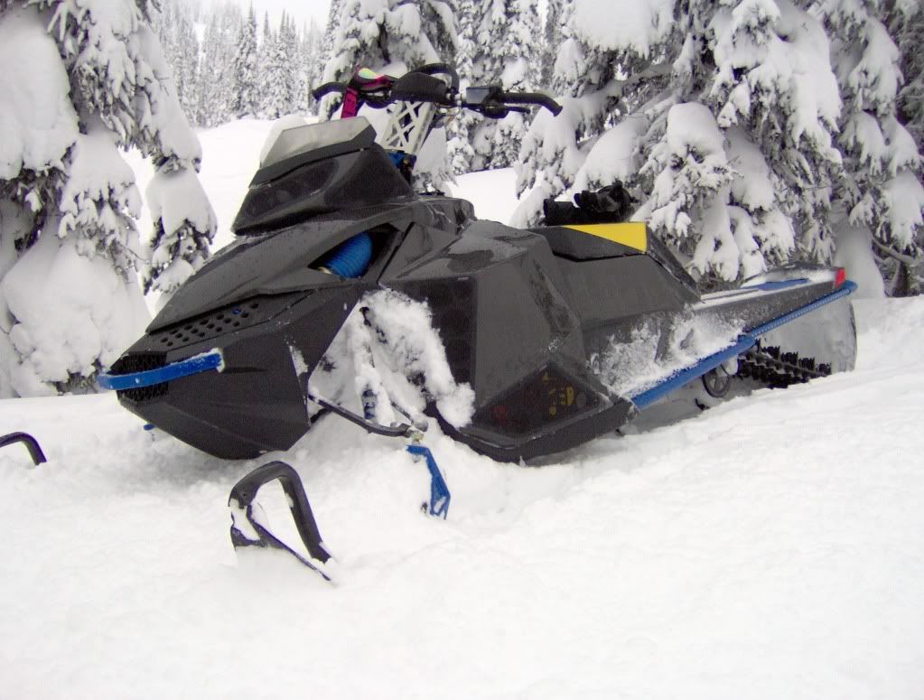 Mountain Mod Mania's "Ultimate Ski Doo" 1200 Turbo REVXR / XS Chassis 4TEC 1200